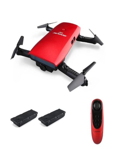 Goolrc T47 6axis Gyro Selfie Drone RTF WiFi FPV 720p HD Kamera Quadcopter Katlanabilir Gsensor RC Helikopter Oyuncakları Çocuklar için Drone6498778