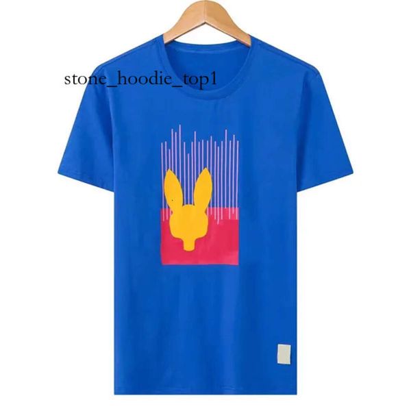 Psychos Bunnys Summer Casual T Shirt Uomo Donna Skeleton Rabbit 2024 Nuovo design Multi Style Camicia da uomo Fashion Designer Tshirt Coppia manica corta Uomo Top Taglia 2570