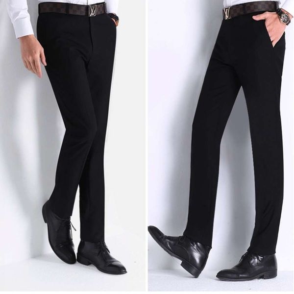 2024 Nuovo abito primavera/estate Slim Fit Business Youth Professional Wear Pantaloni casual da uomo