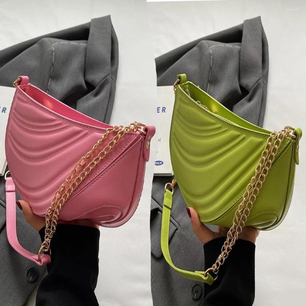 Sacos de noite Ombro Moda Correntes Luxo Colorido Alta Qualidade Único Saco Mulheres com Crossbody Bolsa para Uso Diário Commute Party