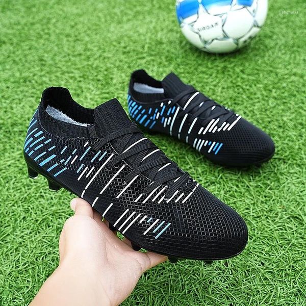 Sapatos de futebol americano homens bota profissional sociedade original treinamento grama artificial futsal tribunal futebol para