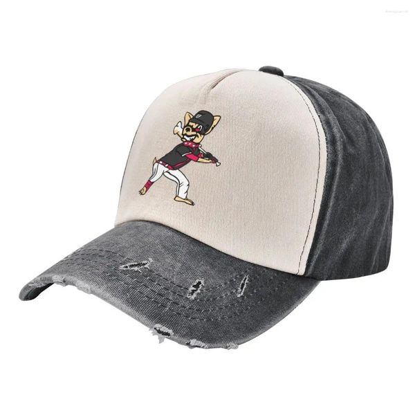 Bola Caps El Paso Chihuahuas Boné de Beisebol Chapéu Engraçado Proteção UV Solar Sol para Crianças Festa de Espuma Masculino Mulheres