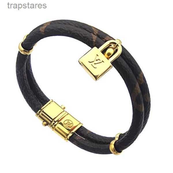 Luxus-Armband, rund, echtes Leder, mit goldener Schnalle, für Damen, Blumendruck, Pulseira, Markenname Schmuck 5177