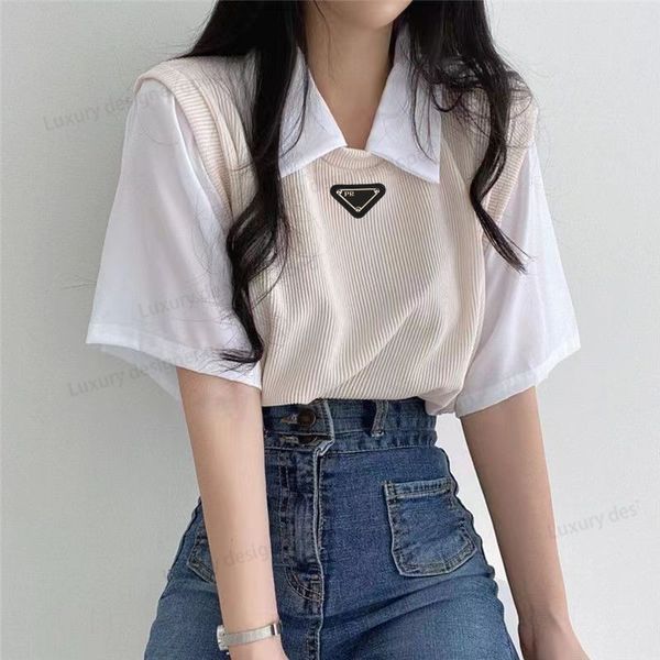 Frauen Kleidung Shirts Designer Kleidung T Shirts Mode Shirts Frau Top Reine Baumwolle Stoff Heißer Bohren Brief Frauen Kurzarm