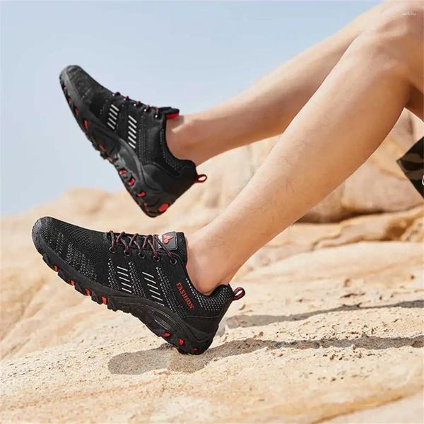 Fitnessschuhe Größe 43 Große rote Herren Tennis Taktische Turnschuhe Frühling Wanderstiefel Sport Obermaterial Trendy Team Joggings zum Verkauf Tnis YDX1