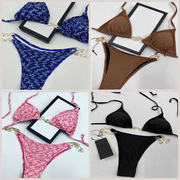 Neuer Bikini, sexy Badeanzug, Sommer-Badeanzug, Designer-Badeanzug, Damen-Badeanzug, Bikini-Set, Mehrfarben, Sommerzeit, Strand, Badeanzüge, Wind-Badebekleidung, große Größe