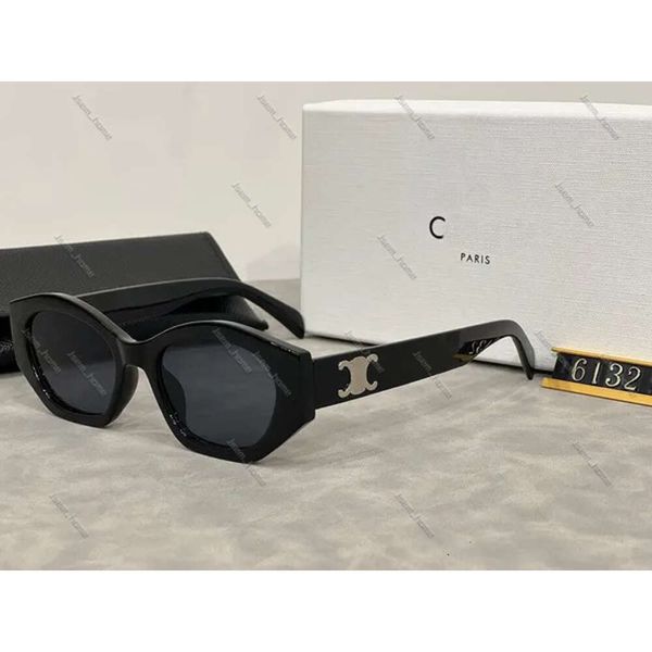 Oval celinly güneş gözlüğü CE güneş gözlüğü tasarımcısı kadın turizm sokak fotoğraf metal tam çerçeve küçük sunnies celiene güneş gözlüğü insan gözlükleri celibe güneş gözlüğü 499