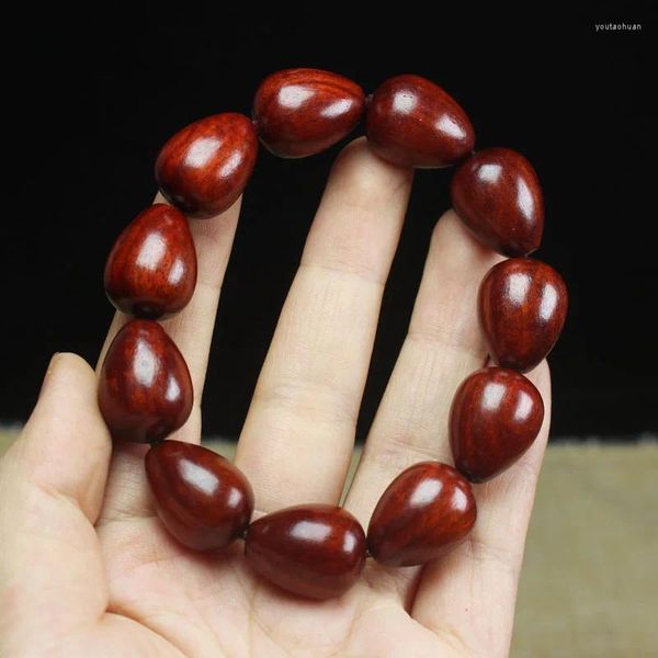 Strand Drop Shape Pterocarpus Santalinus Ahşap Ürünler Erkekler