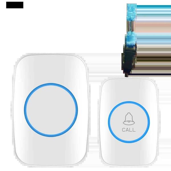 Campainhas Smart Home Pager Sem Fio Velho Paciente Sistema de Alerta Médico de Emergência SOS Botão Chamada Remota Bell EUA UE Reino Unido AU PlugH240316