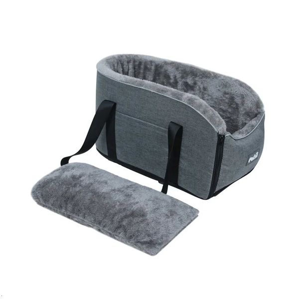 Seggiolino per animali domestici di sicurezza per auto portatile per cani di piccola taglia Cat Travel Central Control Cat DogBed Transport Dog Protector Borse per cani 240307