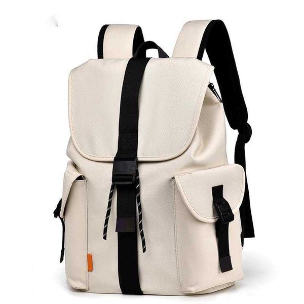 Женская сумка через плечо с водонепроницаемым рюкзаком большой емкости для учащихся средней школы, модный дорожный рюкзак для мальчиков на улице 240315