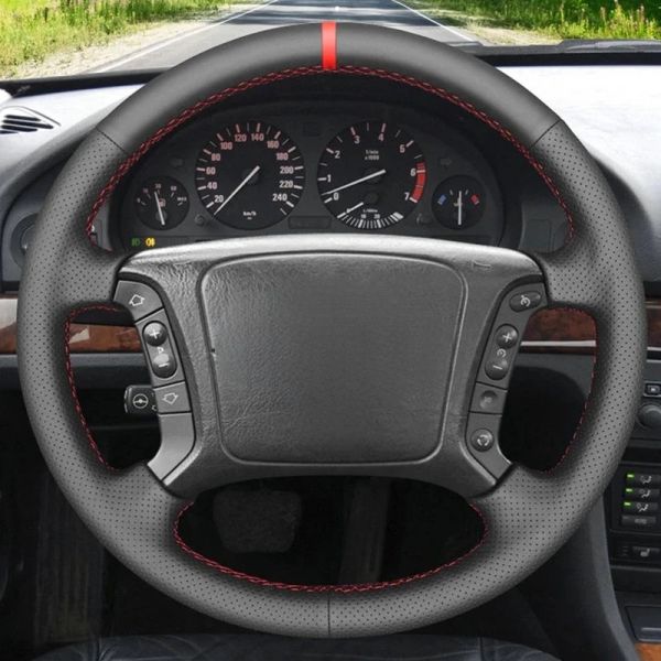 Capa personalizada para volante de carro, acessórios para bmw e36 1995-2000 e46 1998-2004 e39 1995-2003 x3 e83 x5 e53 2000-2006