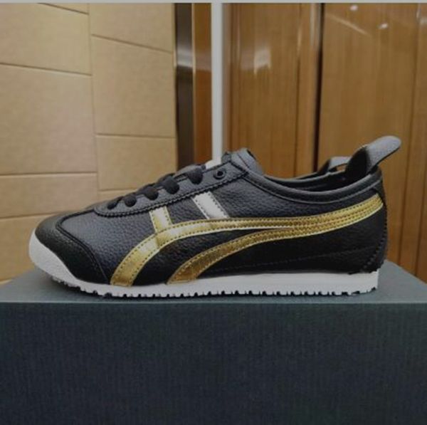 ASICES ASIC Japão Running Shoes Running Luxury Brand Trainers Menits Onitsukas Tigers México 66 Vintage Black White Gold Silver Designer Sneakers Woman Outdoor 668