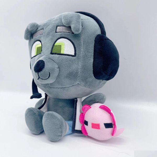 Gefüllte Plüschtiere Großhandel mit Nightlight Grey Wolf T P Spielzeugpuppen als Geschenke für Kinder Drop Delivery Toys Dhhdz