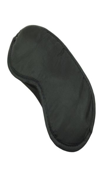 Nuovo panno di raso nero Maschera per gli occhi nera sexy Patch Benda Giochi per adulti Flirt spugna morbida Giocattolo del sesso Sonno Prodotti del sesso per le coppie7252100