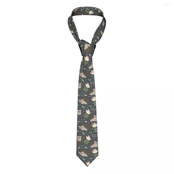 Laços bonitos ouriços gravata gravata acessórios de roupas