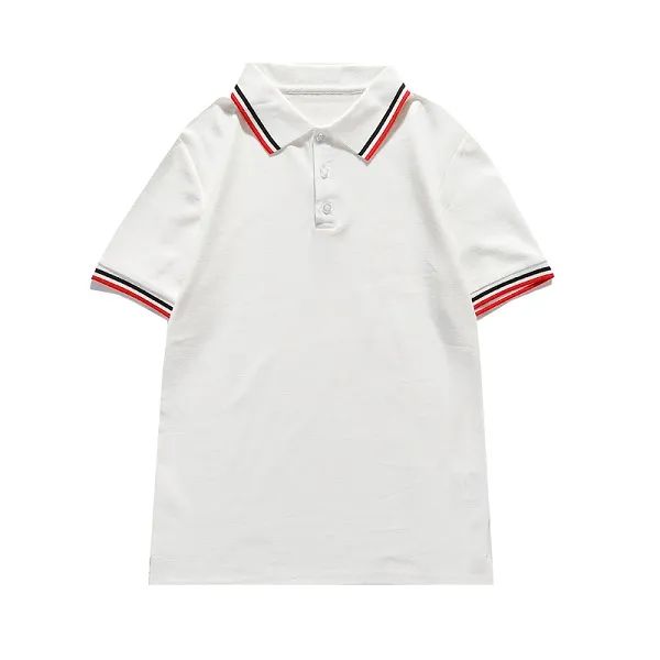 Stiliste Polo Stylist Shirts Luxury Italian maschile Polos Designer Outdoor Branchetti a maniche corte T-shirt estate