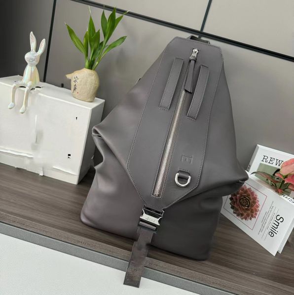 Mochila multifuncional bolsa de viagem para computador tablet, mochila grande de deformação de couro de vaca, bolsa de viagem de negócios masculina com alça de ombro ajustável e fecho com zíper