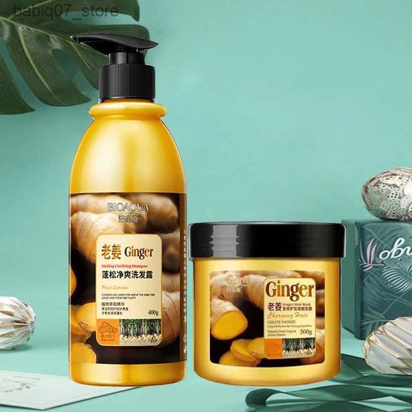 Shampoo Balsamo HomeCentro ProdottiSet Shampoo e Balsamo allo ZenzeroProdotti per la depilazione e la cura dei capelliMaschera viso Steam Hair Care Q240316