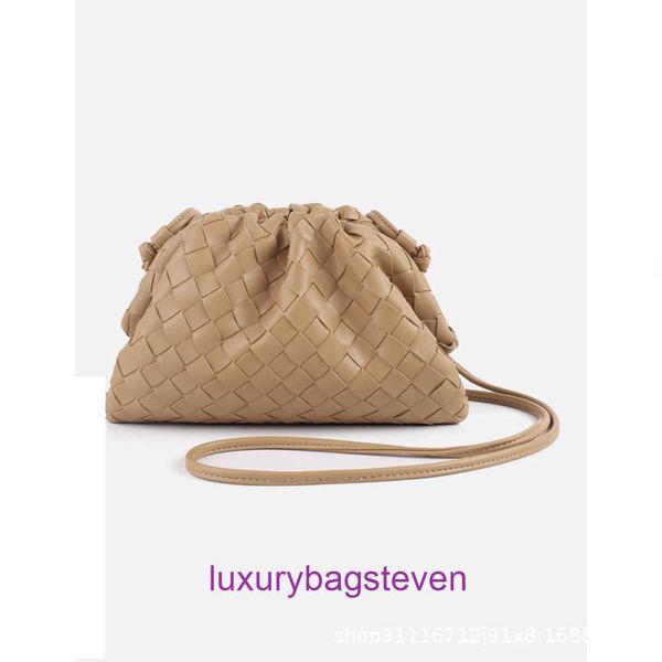 Luxus Designer Bottgss Ventss Beutel Tragetaschen Online-Shop 2024 Sommer Neue Four Seasons Universelle handgewebte kleine Tasche Single Shoulder Cross mit echtem Logo