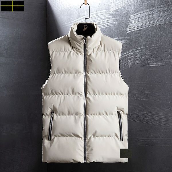 Stone Jacket Island Herren-Daunenjacken, Designer-Stil, warme Daunenweste, modische Paarkleidung, Luxusmarke, Damen-Außenmantel, Designer-Stil 50