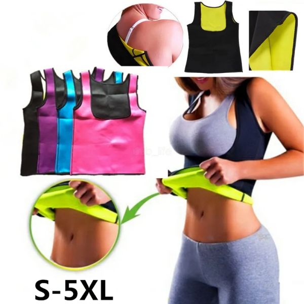 Kadınlar Neopren Vücut Shapers Shapewear Tank Push Yukarı Bel Antrenör Karın Belly Kemeri Sıcak Vücut Şakacı Bel Cincher CorSet Ljja2509 Zz