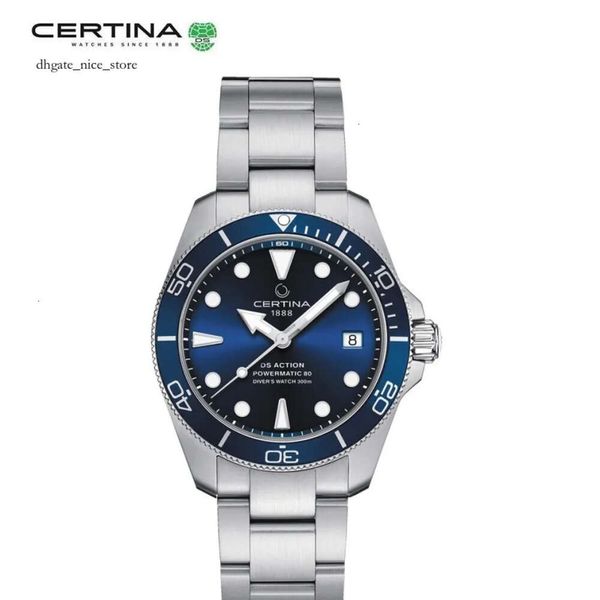 Armbanduhr Certina Mens Uhren Top Marke Luxus wasserdichte Ultra -Datum Uhr Male Stahlgurt Freizeit Quarz Uhr Männer Sportgelenk Uhr 230522 922