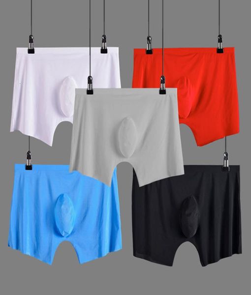 Unterwäsche Männer Shorts Herren Eis Seide Nahtlose u Konvexen Design Sehr Weich Sexy Kilot Männliche Männer039s Unterhosen Cueca boxer Homme7447452