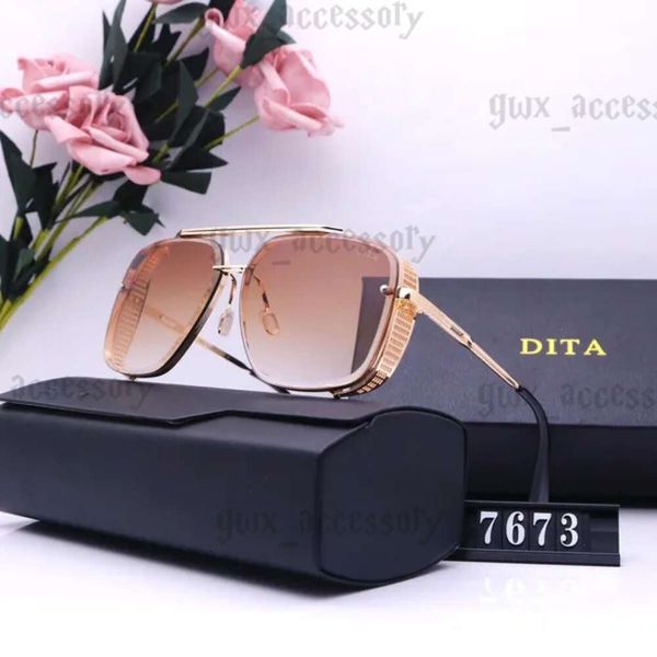 Dita Sonnenbrille DITA Designer-Sonnenbrille, beliebte Markenbrille, Outdoor-Sonnenbrille, PC-Sonnenbrille, Herrenrahmen, modisch, klassisch, Damen-Luxus-Sonnenbrille für Damen, 833