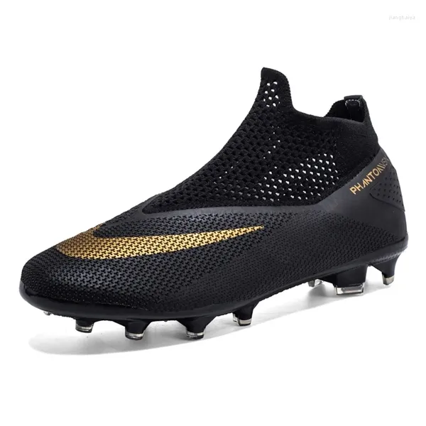 Sapatos de futebol americano masculino antiderrapante botas de campo profissional grama treinamento chuteiras crianças turf calçados esportivos tênis 2024