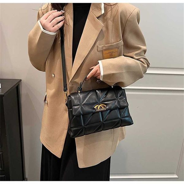 65% de desconto no atacado de bolsas 2024 envelope preto corrente grade pequena feminina high-end single