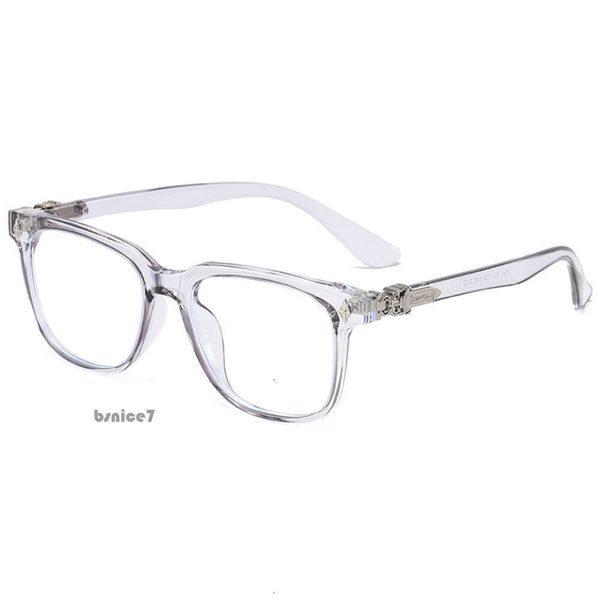 Designer Ch Cross Occhiali Cornice Chromees Hearts Occhiali da sole di marca per uomo Donna Trendy Round Face Tr90 Eye Protezione maschile Occhiali di lusso Chromees Heart 1967