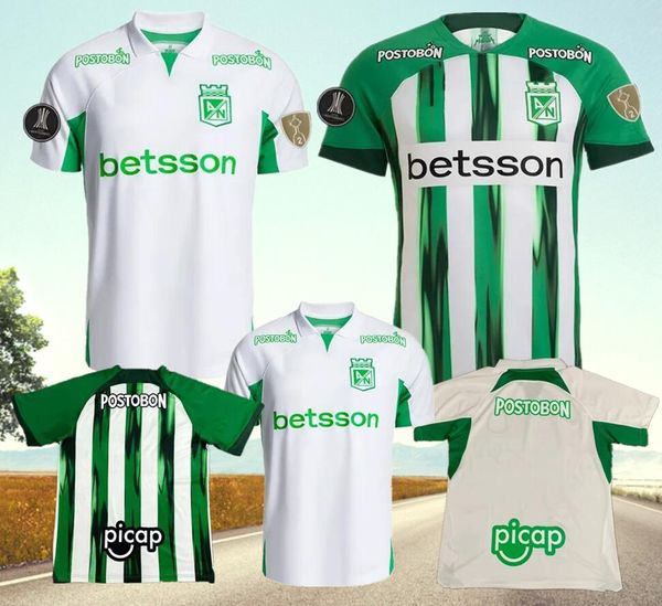 2024 2025 Atlético Nacional Medellín camisas de futebol S.MOSQUERA DA COSTA 2024 J.Duque 23 24 D.Pabon Jarlan casa fora 3º treinamento camisa de futebol JARLAN