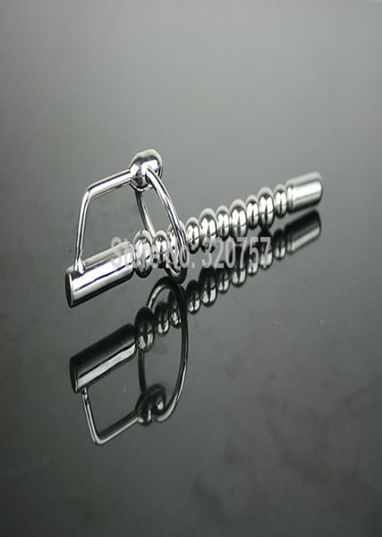 Großhandels-Neuester Mann eine Perlenkette Harnröhrenklang stimulieren Plug Edelstahl-Harnröhrendehnungsgerät Sexspielzeug A5139079603