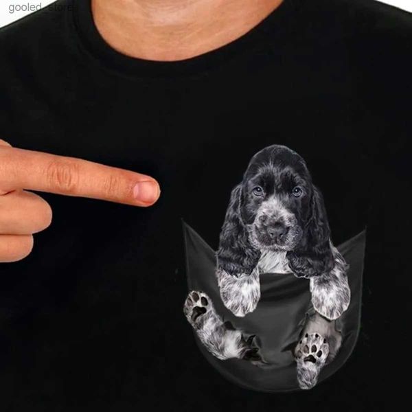 Homens camisetas Cloocl T-shirt de algodão Moda Marca Verão Cock Hound Imprimir T-shirt Mens Camisa Casual Hip Hop Top Engraçado T-shirt de algodão Q240316