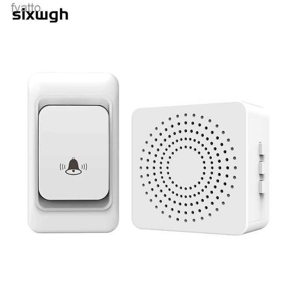 Campainhas Sixwgh Outdoor Wireless Door Bell USB Interface Home Controle Remoto My Melody Ring Kit House Chimes DoorbelH240316