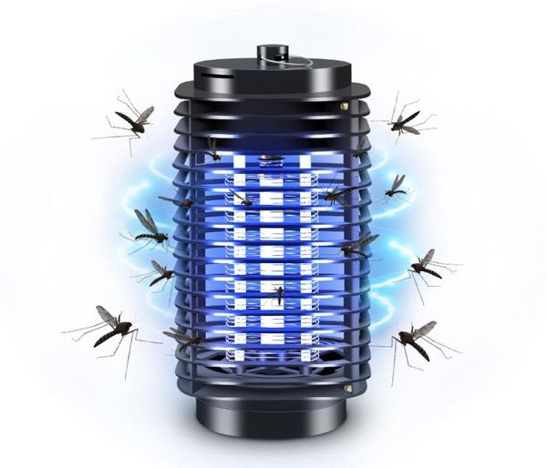 Elettronica Mosquito Killer Lampada elettrica Zapper anti zanzara Repellente per zanzare Spina UE USA Lampada trappola per zanzare elettronica 110 V 220 V1414632