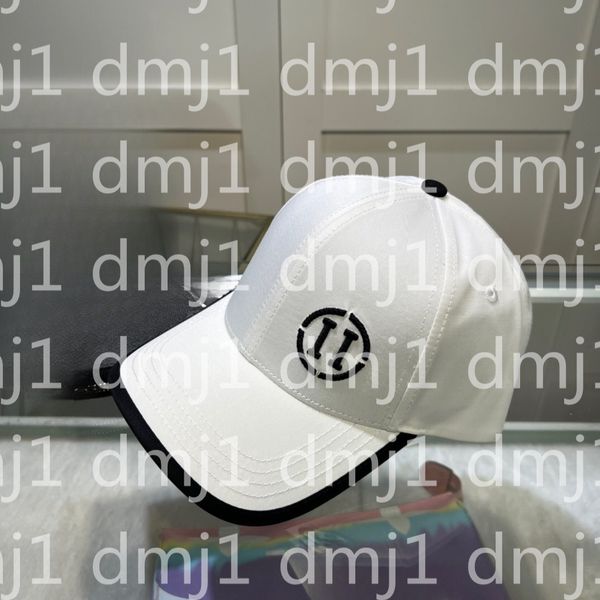 Nuovo berretto da baseball casquette Berretti da donna Ricamo manempty Cappelli da sole Moda Tempo libero Design Cappello nero 18 colori Protezione solare ricamata piuttosto T-7