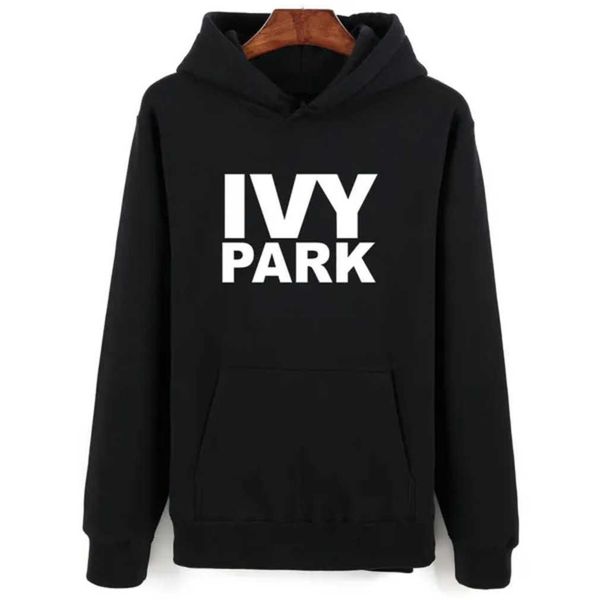 Beyoncé Ivy Park Moda Tema Inverno Homens Moletons Conjunto Manga Letras Moletom Senhora Hoodies Preto Roupas Casuais MX200812 2 YC1S