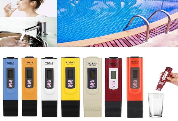 Tester di qualità dell'acqua Misuratore digitale LCD TDS PPM Rubinetto domestico per piscina Tester di purezza della qualità dell'acqua Misuratore TDS 32105421