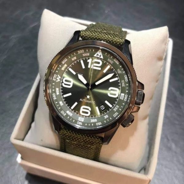 Горячие продажи Relojes Montre Luxe Original Seikx Мужские часы Seilko Prospex Land Compass Автоматические часы Высококачественные дизайнерские роскошные мужские часы Dhgate Новый SRPC31