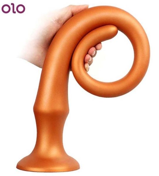 Anal Butt Plug 60 cm Lange Dildo Prostata Massgaer Anus Dilatator Vagina Stimulator Masturbator Großen Penis Erwachsene Sex Spielzeug für Männer X05036103104