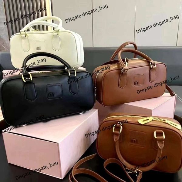 Moda feminina bolsa de ombro luxo novo versátil pequeno quadrado saco de bola de boliche um ombro portátil travesseiro crossbody saco de boston