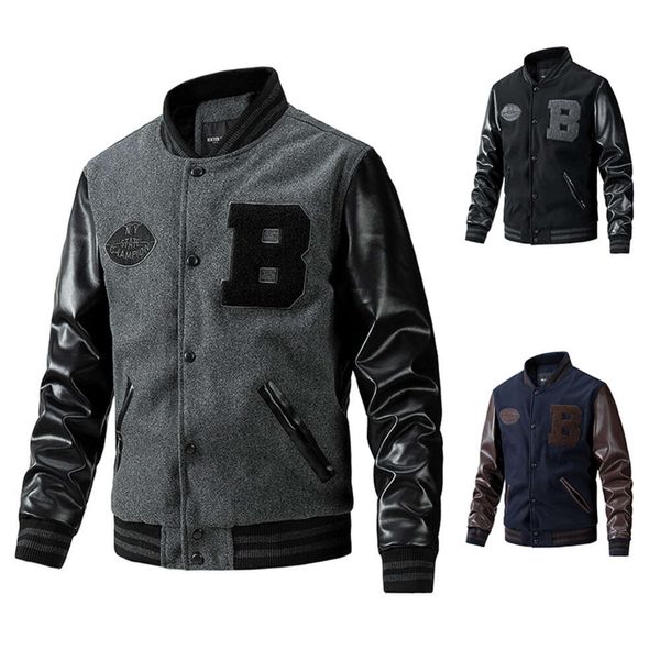 OEM Baseball Großhandel Letterman Jacken Herren Neue Mode Herren Lettermen Jacke zum Verkauf Custom Design 27 'S 41 's