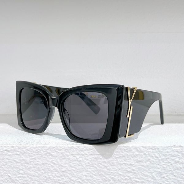 2024 Роскошные дизайнерские солнцезащитные очки высочайшего качества с поляроидными линзами для женщин, мужские очки для пожилых людей, солнцезащитные очки с бриллиантами и буквами 5AM119
