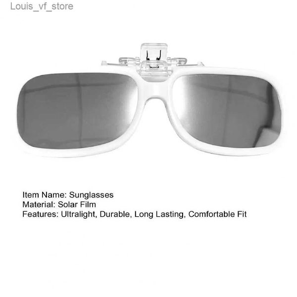 Óculos de sol ao ar livre óculos de visão de sol ultraleve para observação segura com conforto ajuste seguro clipe premium para final h240316