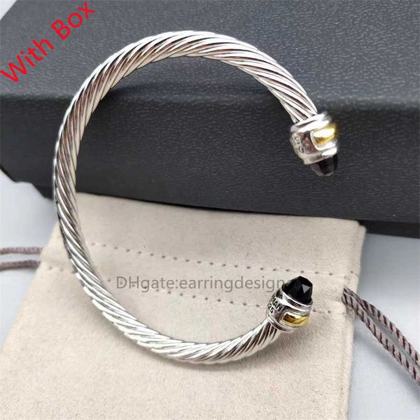 Fine argento sterling 925 nobile bel braccialetto di lusso solido per donne uomini designer bracciali ciondoli regalo per feste moda matrimonio gioielli di lusso modello caldo