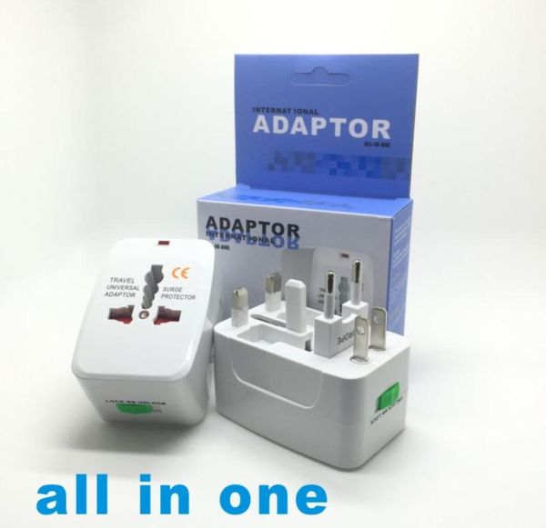 Adaptador de alimentação universal para carregador de parede, tudo em um, para plugue protetor contra surtos, adaptador internacional universal, plug eua, reino unido, ue, au 3336929