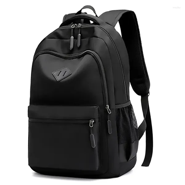 Рюкзак OPDOS, однотонный модный мужской и женский школьный ранец большой емкости для девочек-подростков и мальчиков, мужские сумки на плечо