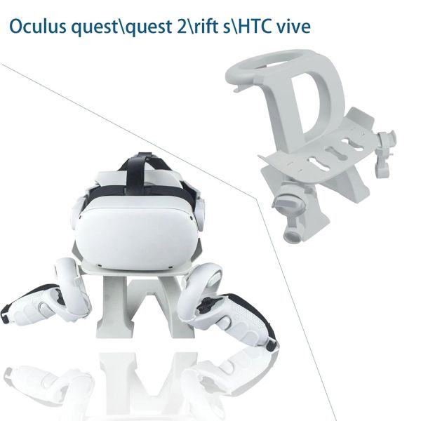Fones de ouvido adequados para oculus quest 1/2/rifts/vive/vive pro/index/htc vr headset controlador acessórios display stand estação de montagem